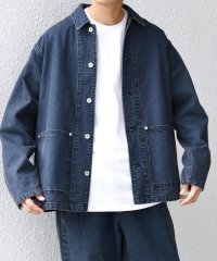SHIPS any MEN/SHIPS any: Cone Denim キャンバス デニム カバーオール (セットアップ対応)◆/508372416