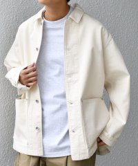 SHIPS any MEN/SHIPS any: Cone Denim キャンバス デニム カバーオール (セットアップ対応)◆/508372416