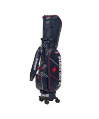 le coq sportif GOLF /ルコックスポルティフ ゴルフ le coq sportif golf 【取り外し可能キャスター付き/8.5型】 キャディバッグ(ユニセックス)/508372459