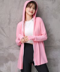 TeddyShop/テディショップ Teddyshop 【UVカット率 99.9%以上】レディース水着 長袖フード付きハイネックジップアップ体型カバーラッシュガード/508372595