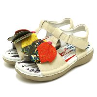 ESTACION/エスタシオン Estacion Estacion～エスタシオン～・フラワーモチーフ本革ストラップサンダル【mse212】/508372687