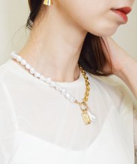styiro/スタイロ styiro メタル×パールビーズトイネックレス/508372794