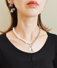 styiro/スタイロ styiro メタル×パールビーズトイネックレス/508372794
