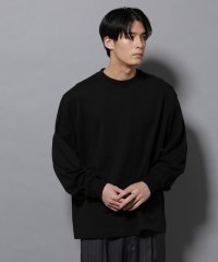NANO universe/ビックシルエットワンポイントTシャツ 長袖/508142107