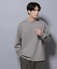 NANO universe/ビックシルエットワンポイントTシャツ 長袖/508142107