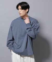 NANO universe/ビックシルエットワンポイントTシャツ 長袖/508142107