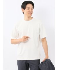 TAKA-Q/タカキュー TAKA－Q 【DRESS T－SHIRT】シルケットコットン スロープネック半袖Tシャツ/508372601