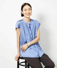 MICHEL KLEIN/ランダムプリーツブラウス/508373262