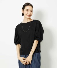 MICHEL KLEIN/[接触冷感]袖タックカットソー/508373276