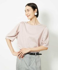 MICHEL KLEIN/[接触冷感]袖タックカットソー/508373276