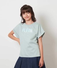a.v.v(KID'S)/[100－130]オーロラスパンコールロゴTシャツ/508373283