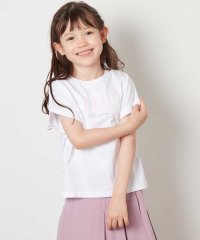 a.v.v(KID'S)/[160]オーロラスパンコールロゴTシャツ/508373287