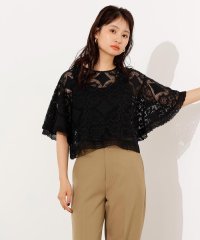 N Natural Beauty Basic/レースフレアスリーブブラウス/508373422