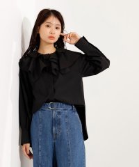 N Natural Beauty Basic/2wayフリルカラーブラウス/508373423