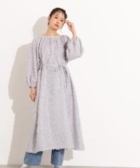 N Natural Beauty Basic/カットジャガードギャザーワンピース/508373434
