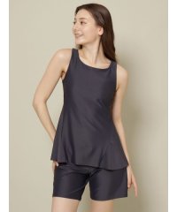 KATION SPORTS＆WELLNESS/カティオン スポーツ アンド ウェルネス KATION SPORTS & WELLNESS スイムウェア LADIES ペプラムフレア水着 3点セット【返品不可/508374025