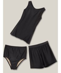 KATION SPORTS＆WELLNESS/カティオン スポーツ アンド ウェルネス KATION SPORTS & WELLNESS スイムウェア LADIES ペプラムフレア水着 3点セット【返品不可/508374905