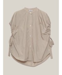KATION SPORTS＆WELLNESS/カティオン スポーツ アンド ウェルネス KATION SPORTS & WELLNESS ストーンナイロン ギャザーブラウス/508374936