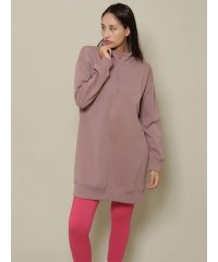 KATION SPORTS＆WELLNESS/カティオン スポーツ アンド ウェルネス KATION SPORTS & WELLNESS ミリオンドライ裏パイル起毛スエット ハーフジップチュニックLADIE/508374941
