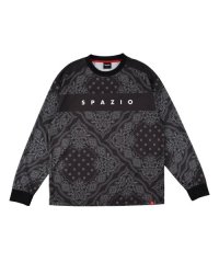 SPAZIO/スパッツィオ SPAZIO オーバーサイズ長袖バンダナプラシャツ(OVER SIZE LONG SLEEVE BANBANA PRACTICE SHIRT)/508375733