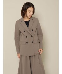 KATION SPORTS＆WELLNESS/カティオン スポーツ アンド ウェルネス KATION SPORTS & WELLNESS リサイクルナイロン ダブルブレストジャケット LADIES/508375817