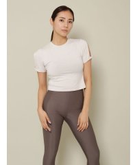 KATION SPORTS＆WELLNESS/カティオン スポーツ アンド ウェルネス KATION SPORTS & WELLNESS ミリオラメントベア天竺 ツィストスリーブクロップトTシャツ LADI/508376242