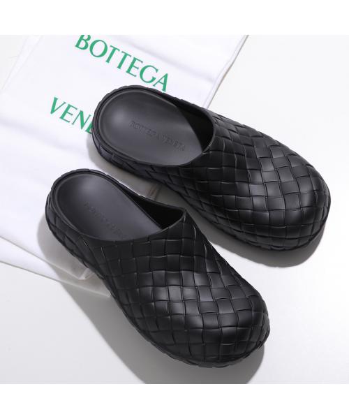 ボッテガ ヴェネタ リド イントレチャート フラットサンダル ブラックリド フラットサンダル| Bottega Veneta® 日本