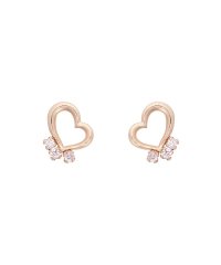 Samantha Tiara/K10PG ハートピアス/508373344