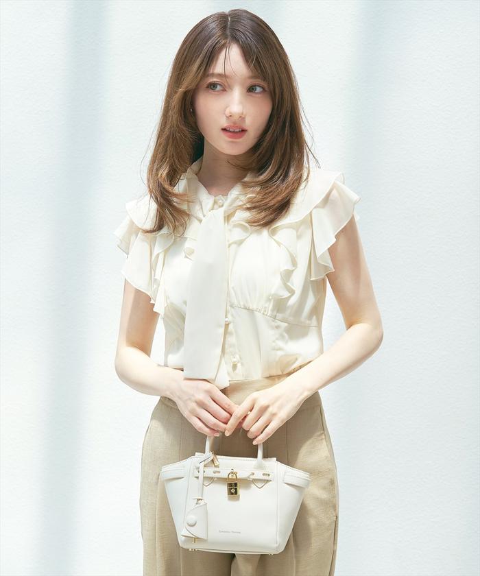 ❖ZARA❖テープフリル❇装飾✤ジョーゼット✤シフォン