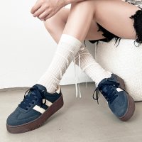 Shoes in Closet/シューズインクローゼット Shoes in Closet －シュークロ－ 軽量厚底 ベーシック ダブルライン スニーカー 2448/507806037