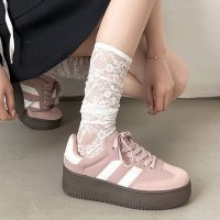 Shoes in Closet/シューズインクローゼット Shoes in Closet －シュークロ－ 軽量厚底 ベーシック ダブルライン スニーカー 2448/507806037