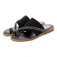 ITALIAN SHOEMAKERS/イタリアンシューメーカーズ ITALIAN SHOEMAKERS ラインストーントングサンダル/508120458