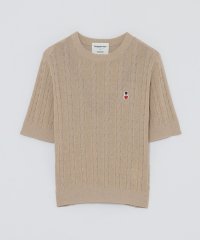 MACKINTOSH PHILOSOPHY/【WEB&一部店舗】バッキンガムベアケーブルハーフスリーブニット/508341872