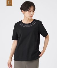エヴェックス バイ クリツィア　Lサイズ/【L】【接触冷感】【ウォッシャブル】ネックエンブロイダリーカットソー/508357743