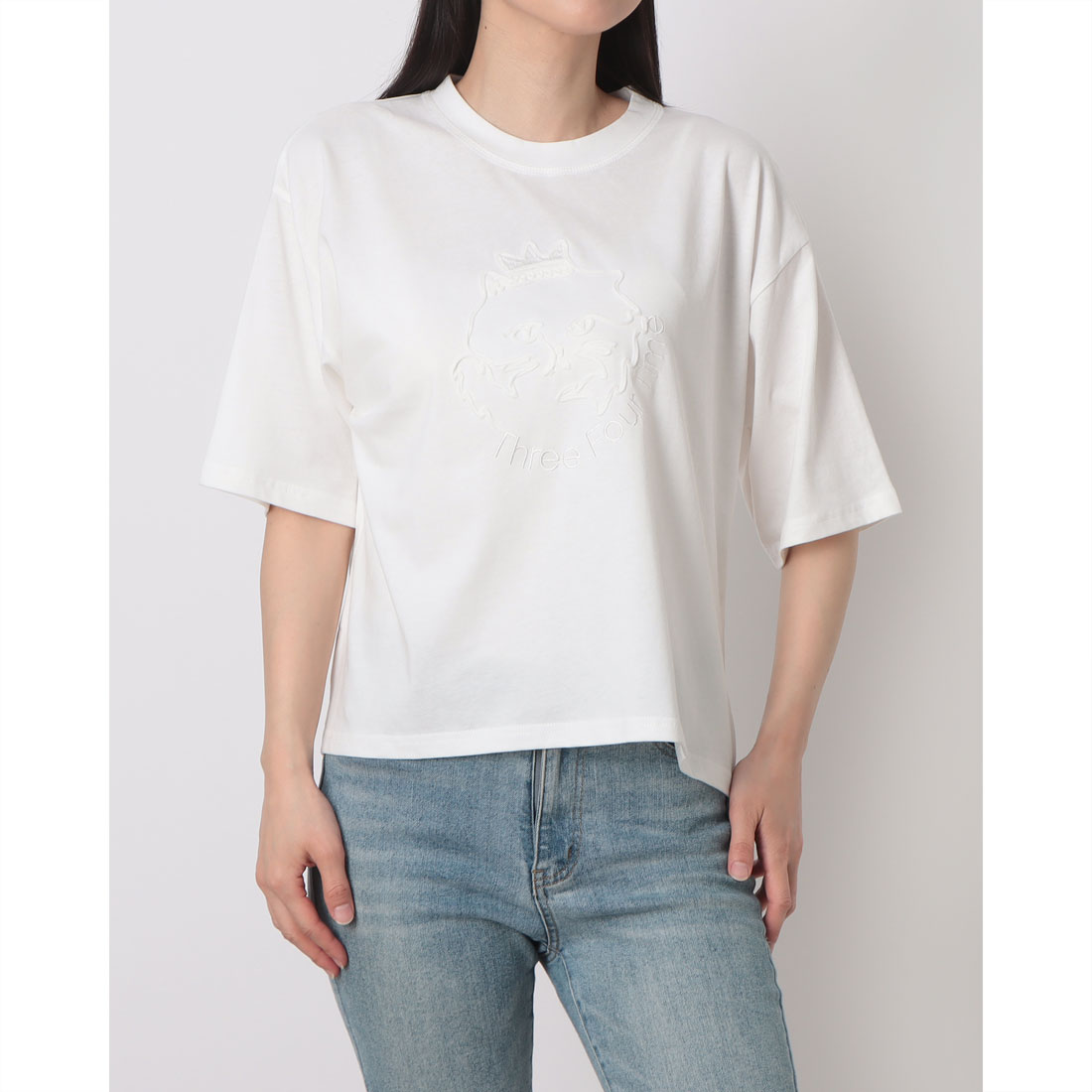 スリーフォータイム Three Four Time TFTオリジナルネコTシャツ （ブラック） スリーフォータイム Three Four Time TFTオリジナルネコTシャツ