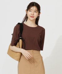 anySiS/【接触冷感・UVカット・洗える】ハイストレッチスムースタックスリーブ カットソー/508368358