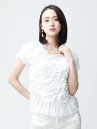SPECCHIO/スペッチオ SPECCHIO Gプリーツフレンチ袖ブラウス/508378040