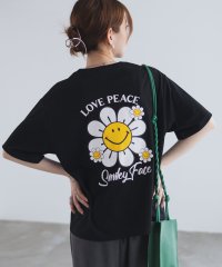 MAC HOUSE/マックハウス Mac－House スマイリーフェイス フラワーTシャツ/508378127