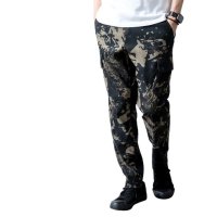  GENELESS/ジェネレス GENELESS カーゴパンツ メンズ アンクル 夏 涼しいパンツ 接触冷感 ひんやり ストレッチ イージーパンツ スリム ペイズリー カーゴ ベー/508378203