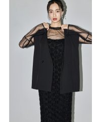 niana/ニアナ niana ローズレースペンシルドレス 3点セット ベスト キャミワンピース シアー トップス 結婚式 成人式 二次会 同窓会 セレモニー パーティード/508378240