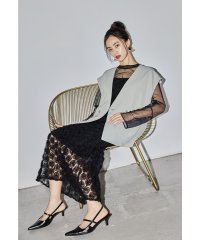 niana/ニアナ niana ローズレースペンシルドレス 3点セット ベスト キャミワンピース シアー トップス 結婚式 成人式 二次会 同窓会 セレモニー パーティード/508378240