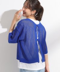 SHOO・LA・RUE Cutie Blonde/キューティーブロンド Cutie Blonde 【2点セット】メッシュリボン2WAYニット×フレンチスリーブTシャツセット/508378364