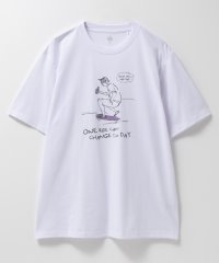 MAC HOUSE/マックハウス Mac－House エモラインアートプリント半袖Tシャツ/508378446