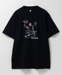 MAC HOUSE/マックハウス Mac－House エモラインアートプリント半袖Tシャツ/508378446