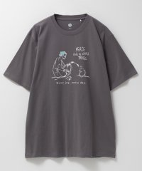 MAC HOUSE/マックハウス Mac－House エモラインアートプリント半袖Tシャツ/508378446