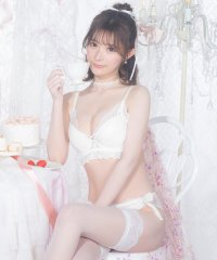 Retica/レティカ Retica 下着 ラブリー フリル リボン レース ワイヤー カップブラジャー ショーツ ランジェリー 2点セット【返品不可商品】/508378866