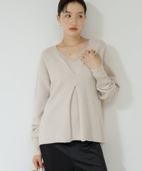 GALLARDAGALANTE/ウールカシミヤタックVプルオーバー/508378942