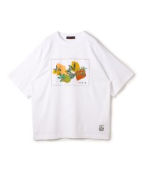 CABaN /CABaN スビンコットン BIRDプリントTシャツ/508378995