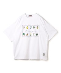 CABaN /CABaN スビンコットン GREEN SHOWERプリントTシャツ/508378996