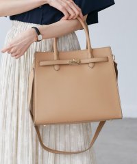 ROPE PICNIC PASSAGE/【WEB限定】 ベルトデザインスクエアトートバッグ/通勤対応/508379031